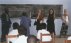 Ann is standing far right. Picture taken in E-School, Yekepa, 12.03.2004